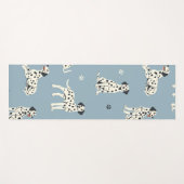 Tapis De Yoga Cher Dogs Dalmatien (Devant (Horizontal))