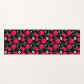 Tapis De Yoga Cherry floral pattern  (Devant (Horizontal))
