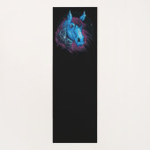 Tapis De Yoga Cheval de style cool des années 80 (Dos)