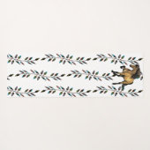 Tapis De Yoga Cheval Gaited Art Nouveau Abstrait (Dos (Horizontal))