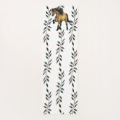 Tapis De Yoga Cheval Gaited Art Nouveau Abstrait (Dos)