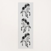 Tapis De Yoga Cheval islandais en mouvement (Devant)