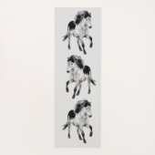 Tapis De Yoga Cheval islandais en mouvement (Dos)