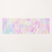 Tapis De Yoga Cheveux Pastel Honeycomb Beehive (Devant (Horizontal))