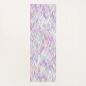 Tapis De Yoga Chevrons Abstraits (Dos)