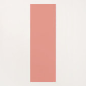 Tapis De Yoga Chic Gold Leaf and Butterfly Pink Background (Dos)