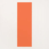 Tapis De Yoga Chic Gold Orange Abstrait (Dos)