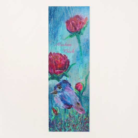 Tapis De Yoga Chick Yoga Mat d'Alaska (Devant)