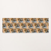 Tapis De Yoga Chickadee Songbird, Joli Espérant (Dos (Horizontal))