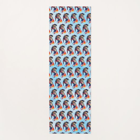 Tapis De Yoga Chien (Devant)