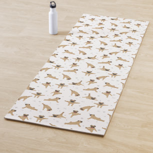 Tapis De Yoga Chien carlin Yoga Mat