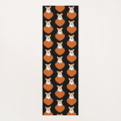 Tapis De Yoga Chien chiot de Corgi mignon (Dos)