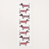 Tapis De Yoga Chien de saucisse Dachshund (Dos)