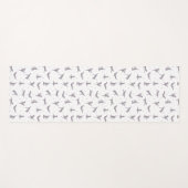 Tapis De Yoga Chien Weimaraner Yoga Mat (Devant (Horizontal))