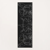 Tapis De Yoga Chiffres Girls Gym (Devant)