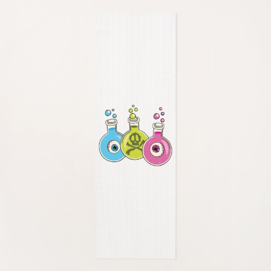 Tapis De Yoga Chimie d'Halloween (Devant)