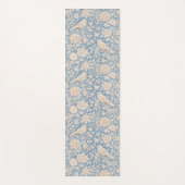 Tapis De Yoga Chinoiserie Bird and Flower Seamless Pattern (Devant)