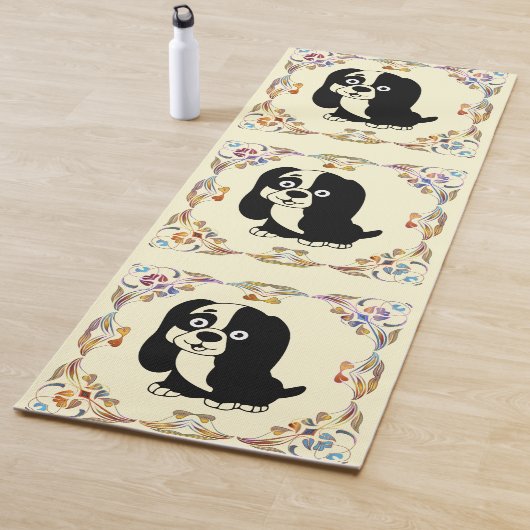 Tapis De Yoga Chiot Yoga Mat (En situation)