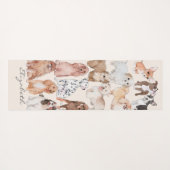 Tapis De Yoga Chipies adorables (Dos (Horizontal))