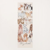 Tapis De Yoga Chipies adorables (Dos)