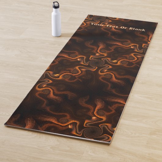 Tapis De Yoga Chocolat mexicain (En situation)