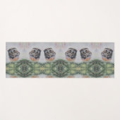 Tapis de Yoga Chouette Mignon (Devant (Horizontal))