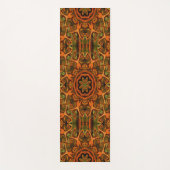 Tapis De Yoga Chouettes & Fleurs..... (Devant)