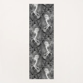 Tapis De Yoga Chouettes, fougères, chênes et baies 4 (Devant)