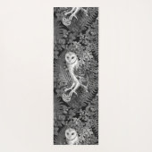 Tapis De Yoga Chouettes, fougères, chênes et baies 4 (Dos)