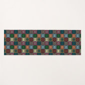 Tapis De Yoga Chouettes polychromes (Devant (Horizontal))