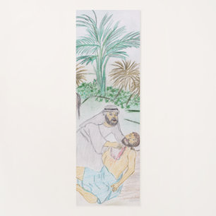 Tapis De Yoga Christian Artwork Le bon samaritain