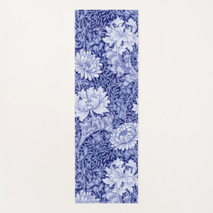 Tapis De Yoga Chrysanthemum Blue, William Morris
