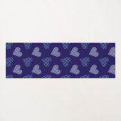 Tapis De Yoga Chute des coeurs au printemps (Dos (Horizontal))