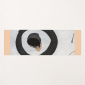 Tapis De Yoga cible déchirures (Devant (Horizontal))