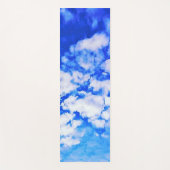 Tapis De Yoga Ciel bleu nuages (Devant)
