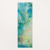 Tapis De Yoga Ciel bleu | turquoise interstellaire (Devant)