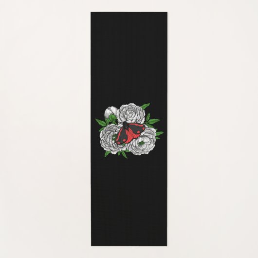 Tapis De Yoga Cinnabar moth (Devant)