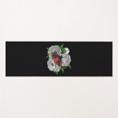 Tapis De Yoga Cinnabar moth (Devant (Horizontal))