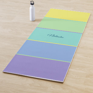 Tapis De Yoga Cinq Palettes Conception 2 Côtés Yoga Mat