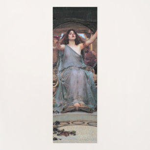 Tapis De Yoga Circe Offrant la Coupe à Odysseus, Waterhouse