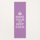 Tapis De Yoga Citation de Yoga Mat sur mesure (Devant)