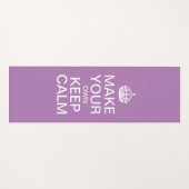 Tapis De Yoga Citation de Yoga Mat sur mesure (Devant (Horizontal))