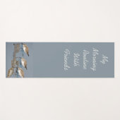 Tapis De Yoga Citation d'Oiseaux de la baie Bécasseaux (Devant (Horizontal))