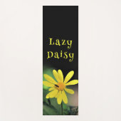 Tapis De Yoga Citation florale Daisy Yoga Mat (Devant)