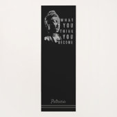 Tapis De Yoga Citation inspirée de Bouddha (Dos)