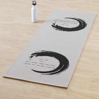 Tapis De Yoga Citation zen : Sagesse et méditation