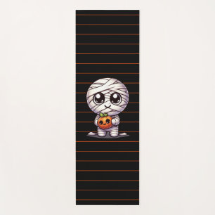 Tapis De Yoga Citrouille d'Halloween mignonne/maman