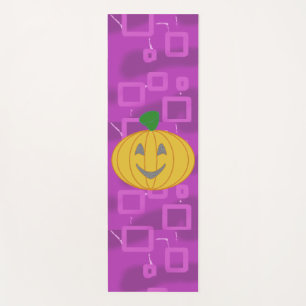 Tapis De Yoga Citrouille moderne sur Mat de Yoga Géométrique Vio