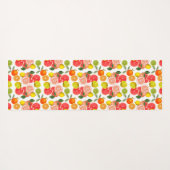 Tapis De Yoga Citrus coloré (Dos (Horizontal))