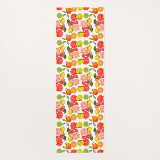 Tapis De Yoga Citrus coloré (Dos)